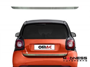 smart 453 Lower Tailgate Trim - Dark Chrome
